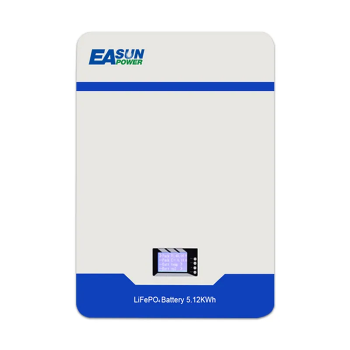10kWh 48V 200Ah LiFePO4 Wall-Mounted Battery for Solar, Backup & Off-Grid | Easunpower