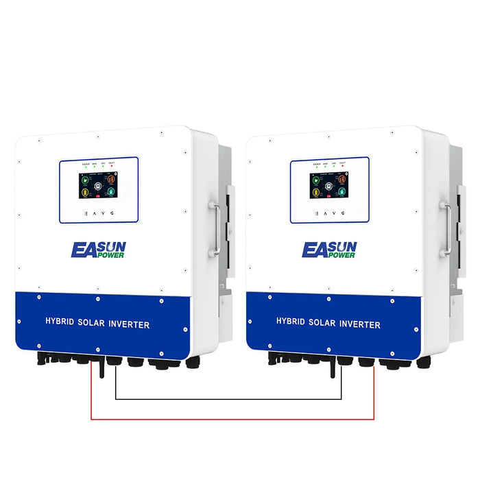 EASUN IP65 6kW Hybrid Solar Inverter 48V Dual MPPT for Home Battery