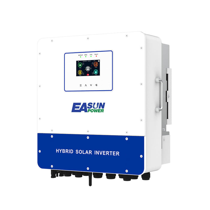 EASUN IP65 6kW Hybrid Solar Inverter 48V Dual MPPT for Home Battery