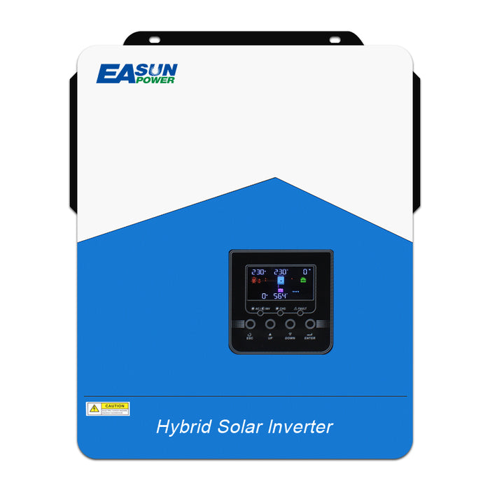 6.2KW Solar Inverter 48V Photovoltaic Hybrid Inverter 230VAC 120A MPPT Charger - Easunpower