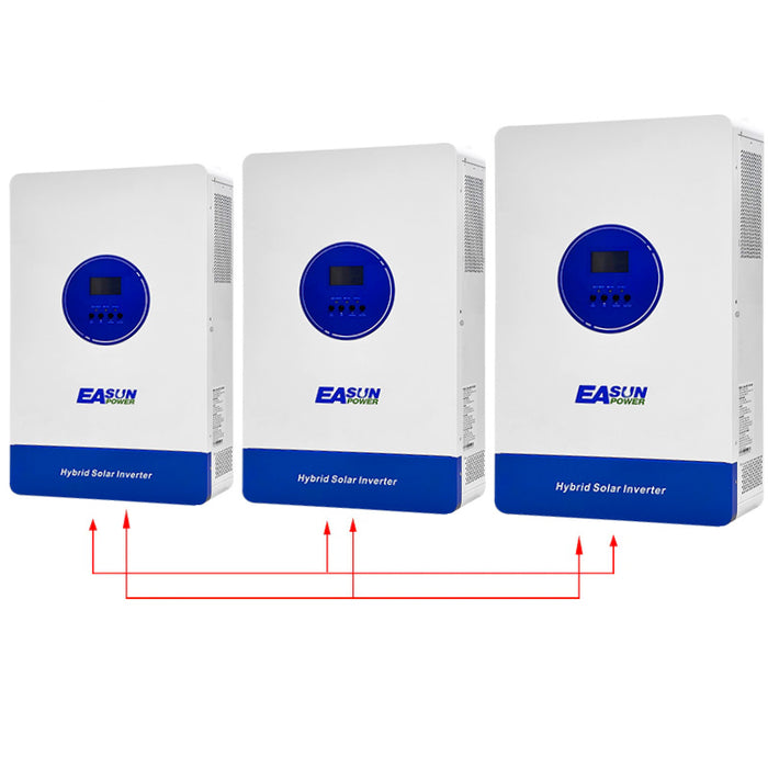 Easun 11 kW 48V 230V Hybrid Off‑Grid Inverter, Home & Commercial Energy Storage - 160 A Dual MPPT + WiFi Monitoring