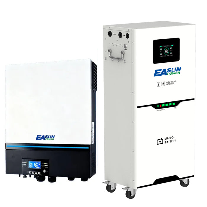 15kWh 48V 300Ah LiFePO4 Home Wall-Mounted Battery – Solar/Backup & Off-Grid | Easunpower
