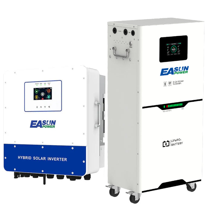 15kWh 48V 300Ah LiFePO4 Home Wall-Mounted Battery – Solar/Backup & Off-Grid | Easunpower